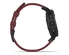 Image 2 for Garmin Fenix 6 Sapphire (Black DLC w/ Red Nylon Fenix 6 Quick Fit Wristband)