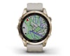 Image 4 for Garmin Fenix 7S Sapphire Solar GPS Smartwatch (Cream Gold Ti + Light Sand Band) (7S | 42mm Case)