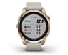 Image 9 for Garmin Fenix 7S Sapphire Solar GPS Smartwatch (Cream Gold Ti + Light Sand Band) (7S | 42mm Case)