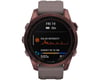 Image 2 for Garmin Fenix 7S Sapphire Solar GPS Smartwatch (Dark Bronze Ti + Shale Grey Band) (7S | 42mm Case)