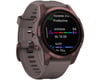 Image 3 for Garmin Fenix 7S Sapphire Solar GPS Smartwatch (Dark Bronze Ti + Shale Grey Band) (7S | 42mm Case)