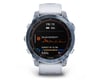 Image 2 for Garmin Fenix 7 Sapphire Solar GPS Smartwatch (Mineral Blue DLC Ti + Whitestone) (7 | 47mm Case)