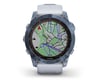 Image 4 for Garmin Fenix 7X Sapphire Solar GPS Smartwatch (Mineral Blue DLC Ti + Whitestone) (7X | 51mm Case)