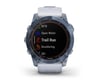 Image 7 for Garmin Fenix 7X Sapphire Solar GPS Smartwatch (Mineral Blue DLC Ti + Whitestone) (7X | 51mm Case)