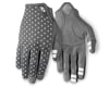 Giro Women's LA DND Gloves (Grey/White Dots) (M)