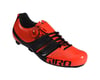 Image 1 for Giro Factor Techlace Road Shoes (Vermillion/Black)