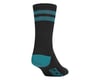 Image 2 for Giro Winter Merino Wool Socks (Black/Harbor Blue) (S)