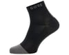Image 1 for Gore Wear M Light Mid Socks (Black/Graphite Grey)