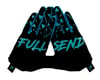Image 2 for Handup Full Send Gloves (Confetti - Blue/Teal)
