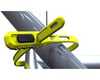 Image 2 for Hiplok Z-Lok Combo Security Tie Lock Single (Yellow)