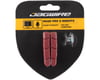 Jagwire Road Pro S Brake Pad Inserts (Black/Red) (Shimano/SRAM) (1 Pair) (Wet Compound)