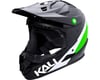 Image 1 for Kali Zoka Switchback Youth Helmet (Gloss Black/Lime/White)