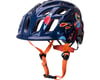 Image 1 for Kali Chakra Child Helmet (Galaxy Blue/Orange) (One Size)