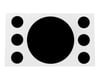 Image 1 for Lightweights Reflective Safety Dots (Black)