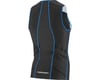 Image 2 for Louis Garneau Pro Carbon Comfort Men's Tri Top (Black/Curacao Blue) (SM)