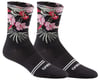 Louis Garneau Picasso Socks (Black Flowers) (S/M)