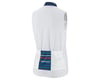 Image 2 for Louis Garneau Women's Zircon Sleeveless Jersey (White/Blue)