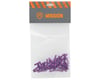 Image 2 for Mission 14G Alloy Nipples (Purple) (Bag of 40)