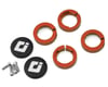 Image 1 for ODI Lock Jaw Clamps (Orange) (w/ Snap Caps) (Set of 4)