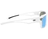 Image 3 for Optic Nerve Variant Sunglasses (Shiny White) (Smoke Blue Mirror Lens)