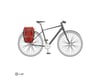 Image 5 for Ortlieb Bike-Packer Plus Panniers (Salsa/Dark Chili) (42L) (Pair)