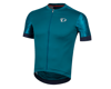 Image 1 for Pearl Izumi Elite Pursuit Speed Short Sleeve Jersey (Teal/Navy Paisley)