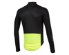 Image 2 for Pearl Izumi PRO Pursuit Long Sleeve Wind Jersey (Black/Screaming Yellow)