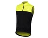 Image 1 for Pearl Izumi Quest Sleeveless Jersey (Screaming Yellow/Black)