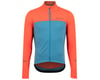Image 1 for Pearl Izumi Quest Thermal Long Sleeve Jersey (Solar Flare/Lagoon)