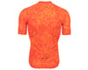 Image 2 for Pearl Izumi Men's Interval Short Sleeve Jersey (Solar Flare Hatch Palm) (2XL)