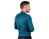 Image 2 for Pearl Izumi Men's Attack Long Sleeve Jersey (Ocean Blue Hatch Palm)