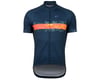 Image 1 for Pearl Izumi Men's Classic Short Sleeve Jersey (Navy/Screaming Red Disrupt)