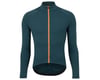 Image 1 for Pearl Izumi Men's Attack Thermal Long Sleeve Jersey (Dark Spruce/Sunfire) (L)
