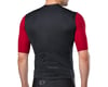 Image 2 for Pearl Izumi Men's Attack Short Sleeve Jersey (Black/Red Dahlia) (XL)