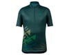 Image 1 for Pearl Izumi Jr Quest Short Sleeve Jersey (Pine Echo)
