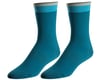 Pearl Izumi Elite Tall Socks (Ocean Blue Logo) (L)