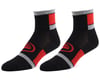 Performance 3" Speed Socks (Black/Red) (S/M)