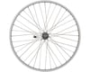 Image 3 for Quality Wheels Single Wall Coaster Brake Rear Wheel (Silver) (3-Prong Cog) (3/8" x 124mm) (26" / 559 ISO)