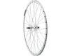 Image 1 for Quality Wheels Value Double Wall Series Track Rear Wheel (Silver) (Freewheel) (10 x 120mm) (700c / 622 ISO)