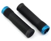 Image 1 for Race Face Chester Lock-On Grips (Black/Turquoise) (31mm)