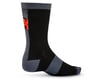 Image 2 for Ride Concepts Mullet Merino Wool Socks (Black/Red) (M)