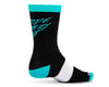 Image 2 for Ride Concepts Ride Every Day Socks (Black/Aqua) (S)