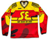 SE Racing Bikelife Jersey (Yellow/Red Camo) (Youth L)