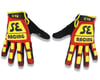 Image 1 for SE Racing Retro Gloves (Red Camo / Yellow) (M)