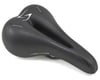 Image 1 for Serfas Element Dual Density Women's Cutout Comfort Saddle (Black) (Steel Rails)