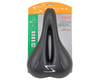 Image 5 for Serfas Element Dual Density Women's Cutout Comfort Saddle (Black) (Steel Rails)