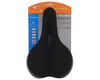 Image 5 for Serfas Tailbones Comfort Cutout Saddle (Black) (Steel Rails) (Lycra Cover)