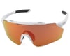 Image 1 for Smith Ruckus Sunglasses (Matte White) (Chromapop Red Mirror)