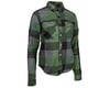 Image 1 for Sombrio Women's Silhouette Riding Shirt (Clover Green Plaid) (M)