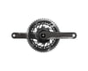 Image 1 for SRAM RED AXS Crankset (Black) (2 x 12 Speed) (DUB Spindle) (170mm) (50/37T)